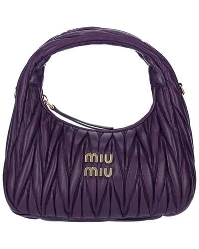 miu miu purple powder|purple MIU MIU Women Bags .